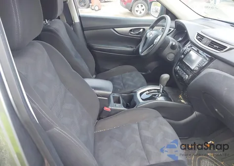 2015 Nissan Rogue Sv из США, поврежденный, VIN KNMAT2MV4FP553232